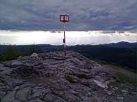 Aus dem Berg Klíč auf den Berg Buková
